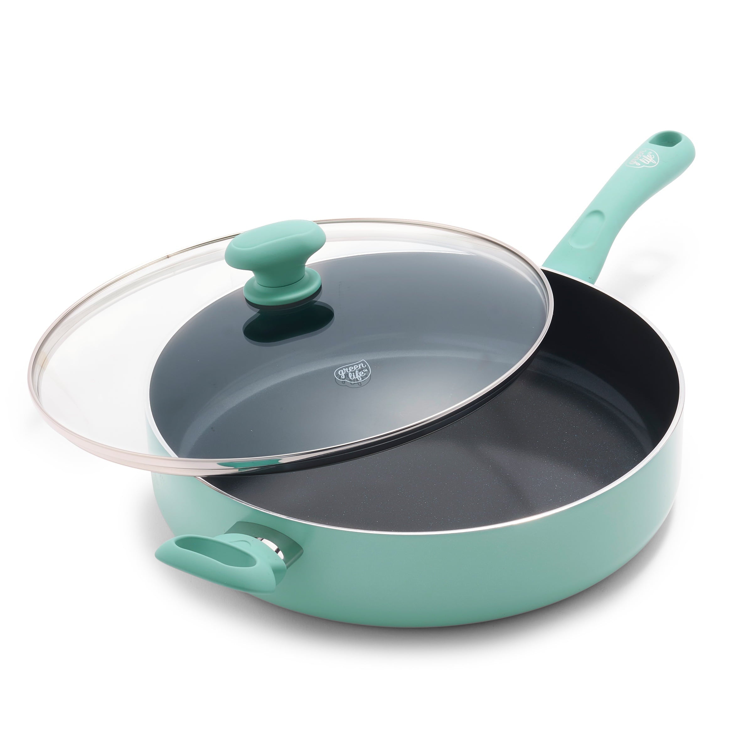 GreenLife Diamond Ceramic Non-stick 5 Qt. Saute Pan, Turquoise - GreenLife - Nimbus Distributors - wholesale and distributors in United States