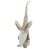 20" Beige Floral Standing Easter and Spring Gnome Figure with Bunny Ears - Northlight - Nimbus Distributors - wholesale and distributors in United States