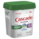 Cascade Platinum ActionPacs Dishwasher Detergent, Fresh Scent, 62 Count - Cascade - Nimbus Distributors - wholesale and distributors in United States