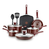 T-fal Easy Care 12PC set RED - T-fal - Nimbus Distributors - wholesale and distributors in United States