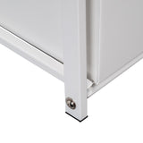 Honey Can Do Metal Kitchen Cabinet Organizer with Drawers, White - Honey-Can-Do - Nimbus Distributors - wholesale and distributors in United States