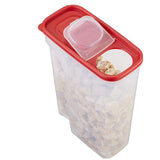 Rubbermaid, Modular Flip-Top Cereal and Food Storage Container, Red, 22 Cup - Rubbermaid - Nimbus Distributors - wholesale and distributors in United States