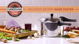 Farberware 6-Quart Aluminum Stovetop Pressure Cooker, 15 PSI - Farberware - Nimbus Distributors - wholesale and distributors in United States