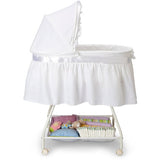 Delta Children Classic Sweet Beginnings Bassinet, White - Delta - Nimbus Distributors - wholesale and distributors in United States