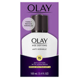 Olay Age Defying Anti-Wrinkle Day Face Lotion with Sunscreen SPF 15, 3.4 fl oz - Olay - Nimbus Distributors - wholesale and distributors in United States