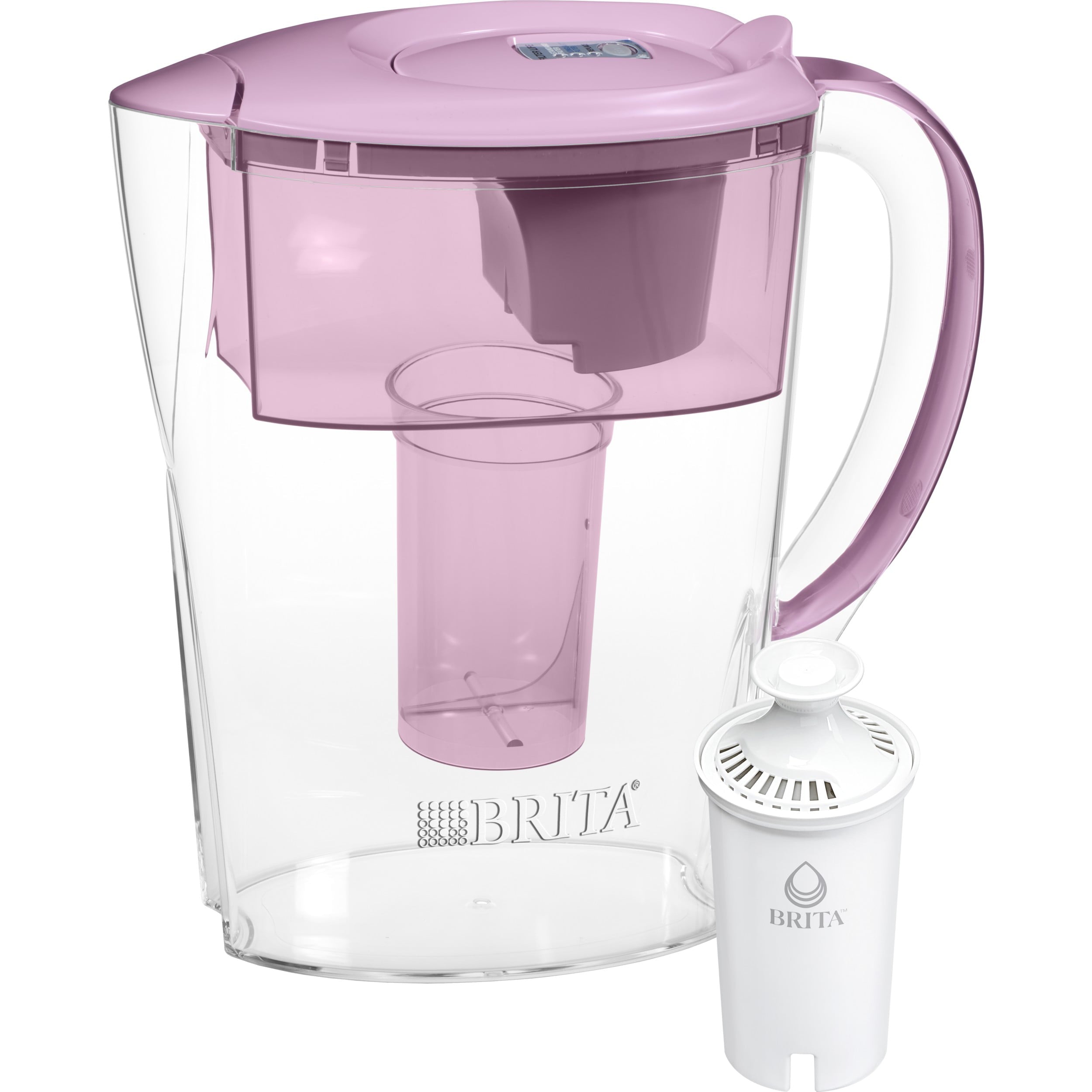 Brita Small 6 Cup Space Saver Water Filter Pitcher with 1 Standard Filter, Space Saver, Lilac , Purple - Brita - Nimbus Distributors - wholesale and distributors in United States