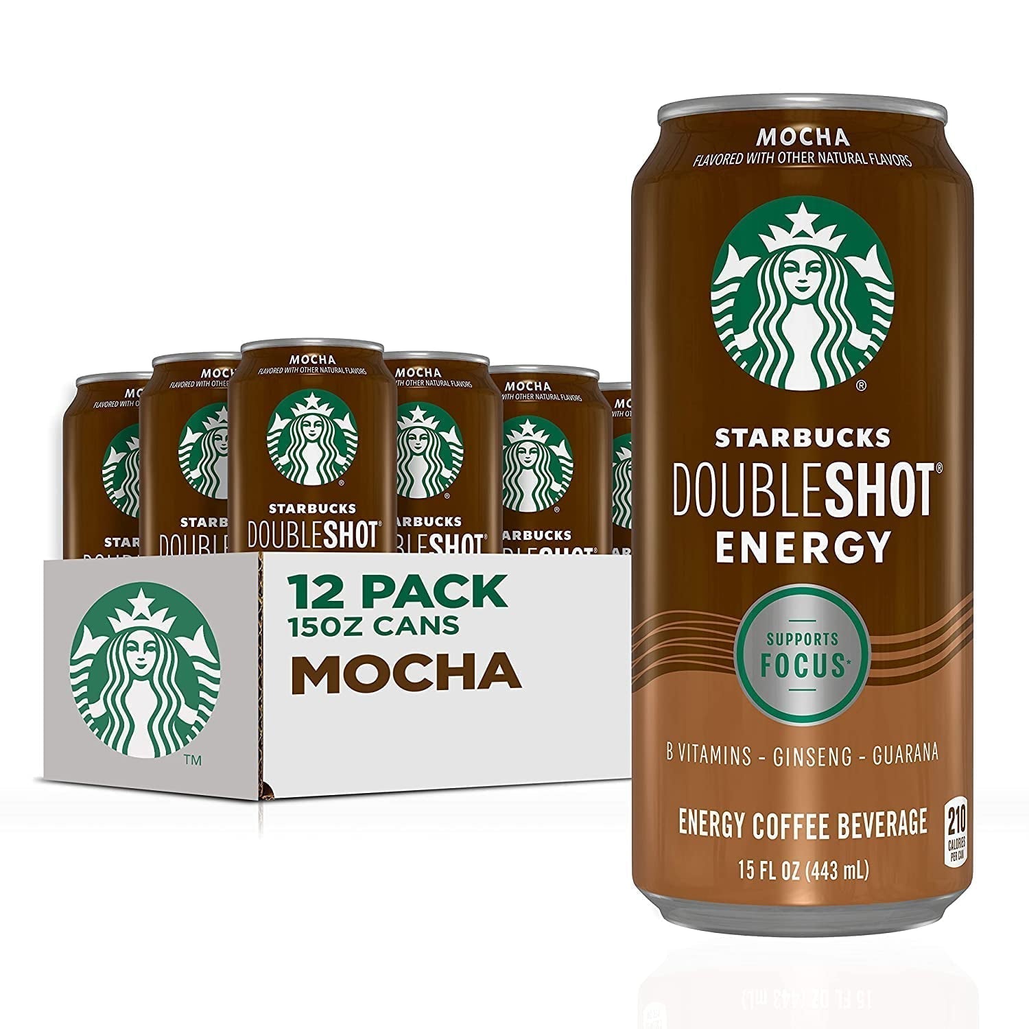 (12 Pack) Starbucks Doubleshot Energy Mocha Coffee Energy Drink, 15 oz Cans - Starbucks - Nimbus Distributors - wholesale and distributors in United States