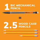 BIC Xtra Smooth No.2 Mechanical Pencil, Medium Point (0.7 mm), 40 Pack - BIC - Nimbus Distributors - wholesale and distributors in United States