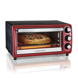 Hamilton Beach Toaster Oven, Red with Gray Accents, 31146 - Hamilton Beach - Nimbus Distributors - wholesale and distributors in United States