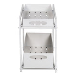 Honey Can Do Metal Kitchen Cabinet Organizer with Drawers, White - Honey-Can-Do - Nimbus Distributors - wholesale and distributors in United States