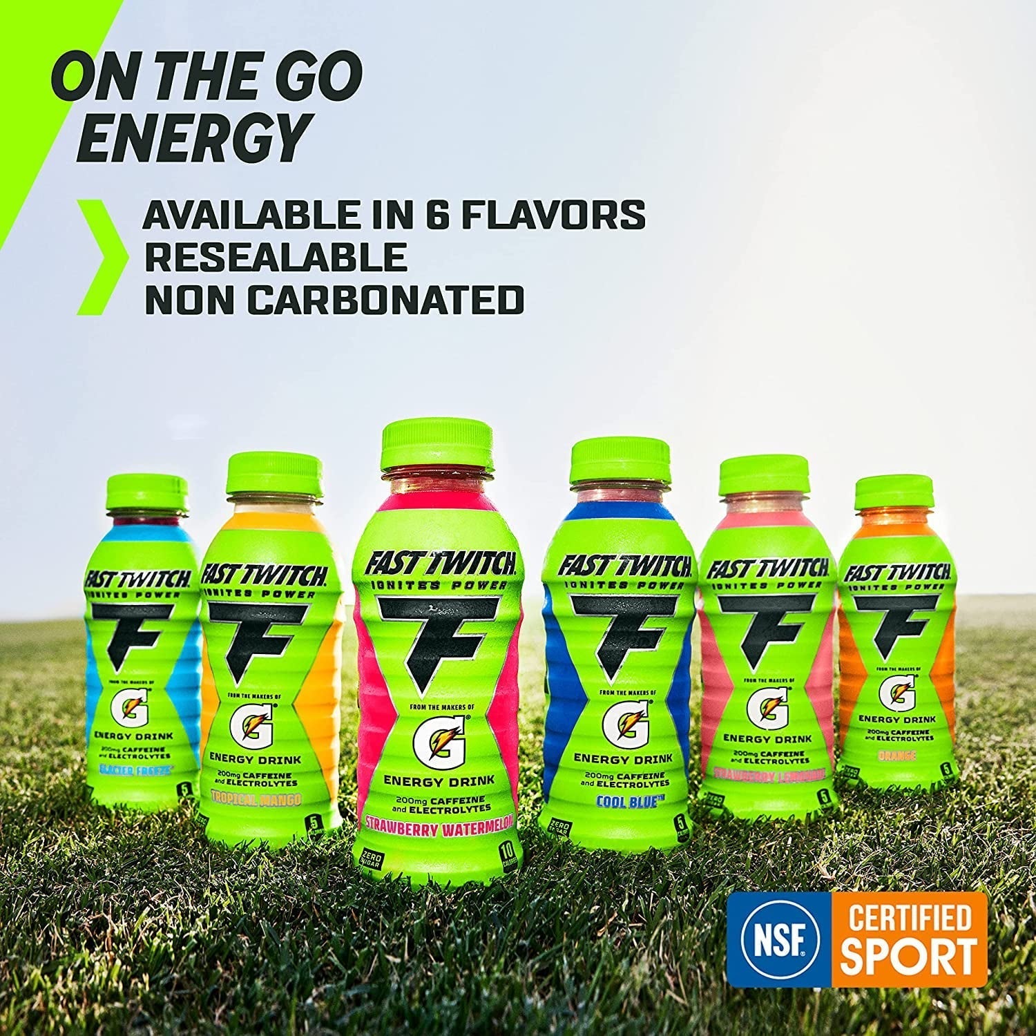 Fast Twitch Energy Drink, Strawberry Watermelon, 12 oz, 12 Pack - Gatorade - Nimbus Distributors - wholesale and distributors in United States