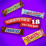 Snickers, Twix, Milky Way & More Assorted Milk Chocolate Candy Bars - 18 Ct - MARS VARIETY PACKS - Nimbus Distributors - wholesale and distributors in United States