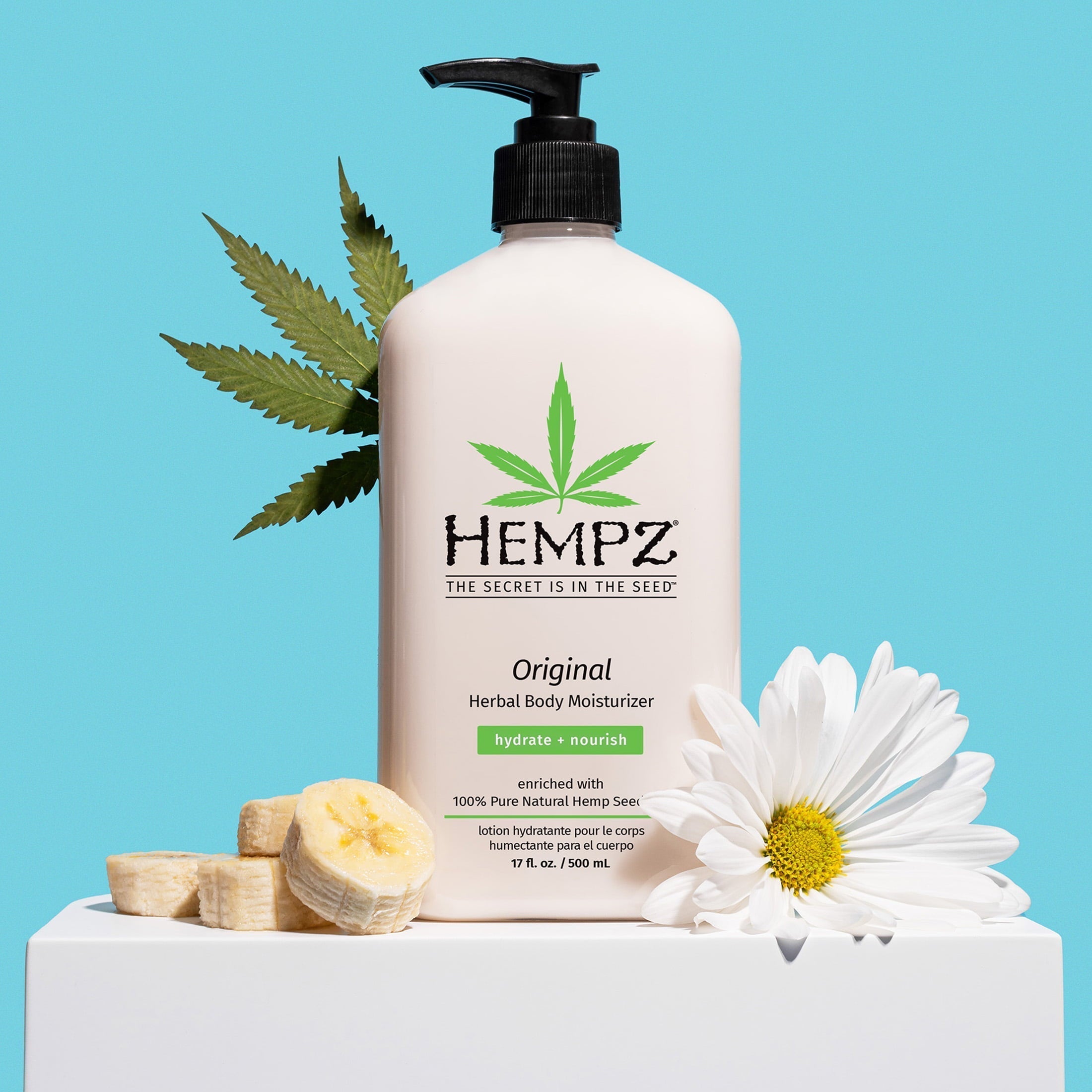 Hempz Original Herbal Moisturizer for Dry Skin, 17 fl oz - Hempz - Nimbus Distributors - wholesale and distributors in United States