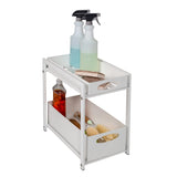 Honey Can Do Metal Kitchen Cabinet Organizer with Drawers, White - Honey-Can-Do - Nimbus Distributors - wholesale and distributors in United States