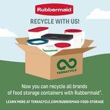 Rubbermaid Brilliance Food Storage Containers, 3.2 Cup 5 Pack, Leak-Proof, BPA Free, Clear Tritan Plastic - Rubbermaid - Nimbus Distributors - wholesale and distributors in United States