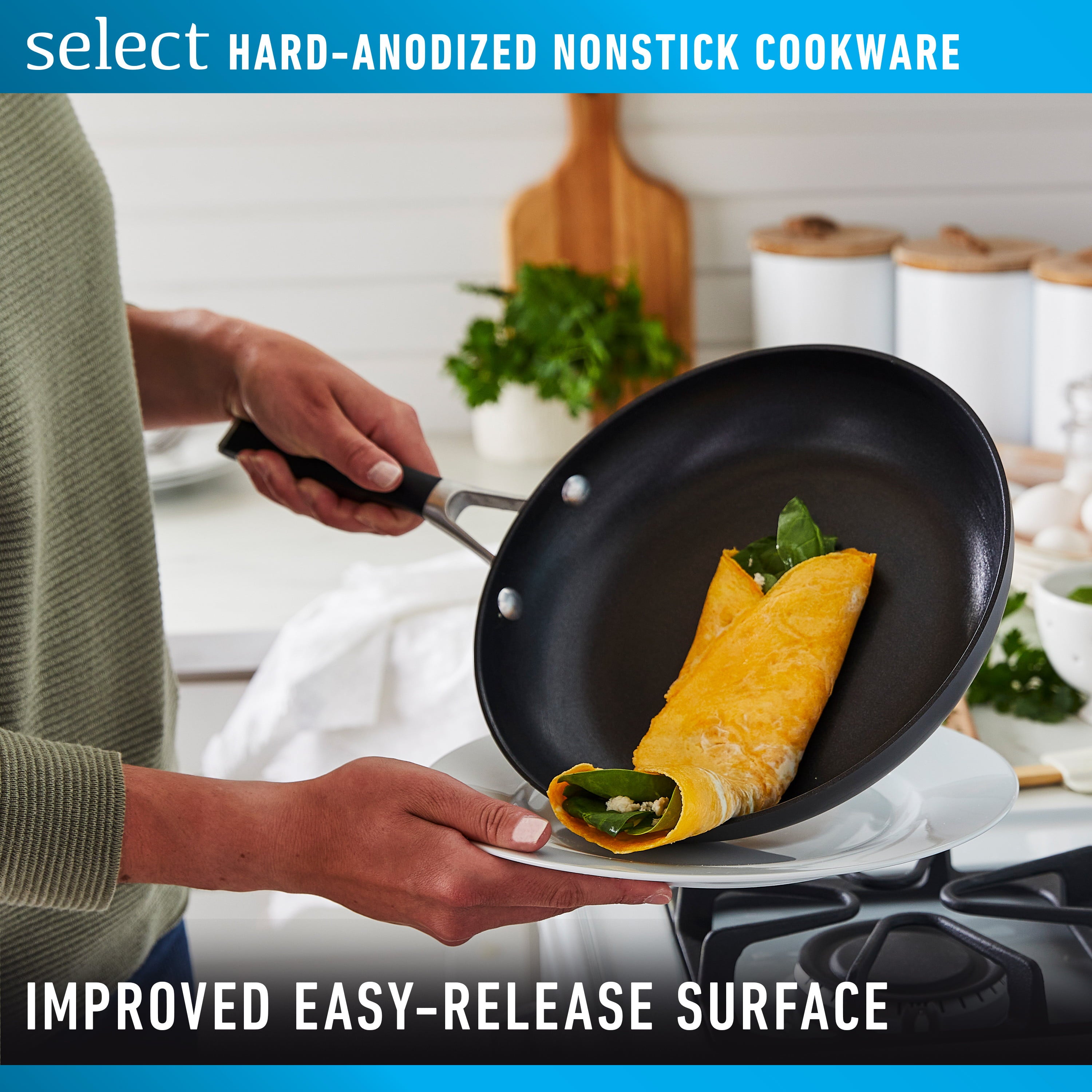 Select by Calphalon AquaShield Nonstick 12-inch Frying Pan with Lid - Calphalon - Nimbus Distributors - wholesale and distributors in United States