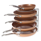 Lavish Home Iron Kitchen Cabinet Organizer, 11 x 10.25 x 9 inches, White - Lavish Home - Nimbus Distributors - wholesale and distributors in United States