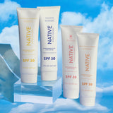 Native Unscented Mineral Sunscreen Lotion SPF 30, 5.0 oz - Native - Nimbus Distributors - wholesale and distributors in United States