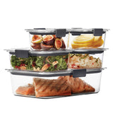 Rubbermaid Brilliance 10 Piece Tritan Stain-Proof Food Storage Variety Set - Rubbermaid - Nimbus Distributors - wholesale and distributors in United States