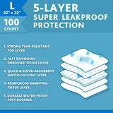 Vibrant Life Training Pads, Large, 22 in x 22 in, 100 Count - Vibrant Life - Nimbus Distributors - wholesale and distributors in United States