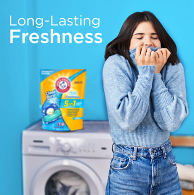 Arm Hammer Clean Burst 5-in-1 Laundry Detergent Power Paks, High Efficieny (HE), 42 Count - Arm & Hammer - Nimbus Distributors - wholesale and distributors in United States
