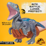 Jurassic World REALFX Baby Blue | Hyper-Realistic Dinosaur Animatronic Puppet Toy | Life-like Movements and Real Movie Sounds | Jurassic World Dominion Official Gifts, Collectables and Toys - Jurassic World - Nimbus Distributors - wholesale and distributors in United States