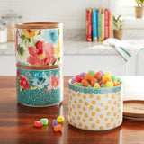 Pioneer Woman Stacking 3-Piece Stoneware Canister Set - The Pioneer Woman - Nimbus Distributors - wholesale and distributors in United States