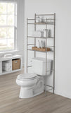 Mainstays over the Toilet Steel 3-Shelf Bath Shelves Space Saver, Satin Nickel Finish - SDSDSDLED - Nimbus Distributors - wholesale and distributors in United States