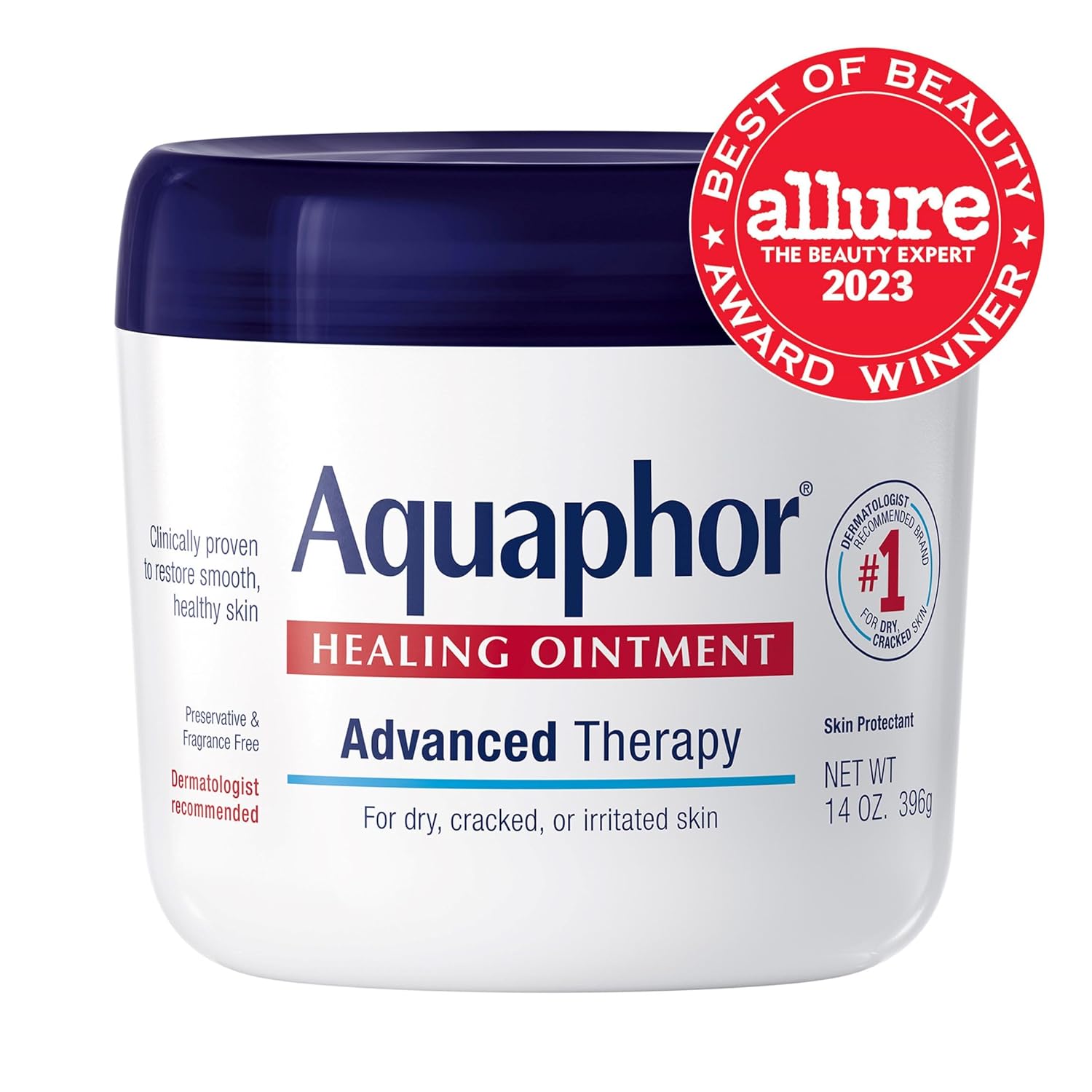 Aquaphor Healing Ointment, Advanced Therapy Skin Protectant, Multi-Purpose Healing Ointment and Body Moisturizer, For Dry, Cracked Skin, Minor Cuts and Burns, 14 Oz Jar - Equate - Nimbus Distributors - wholesale and distributors in United States