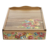 The Pioneer Woman Wildflower Whimsy 4-Compartment Wood Coffee Pod Organizer, Floral - The Pioneer Woman - Nimbus Distributors - wholesale and distributors in United States