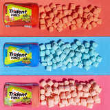 Trident Vibes SOUR PATCH KIDS Watermelon Sugar Free Gum, 6 Bottles of 40 Pieces (240 Total Pieces) - Trident - Nimbus Distributors - wholesale and distributors in United States