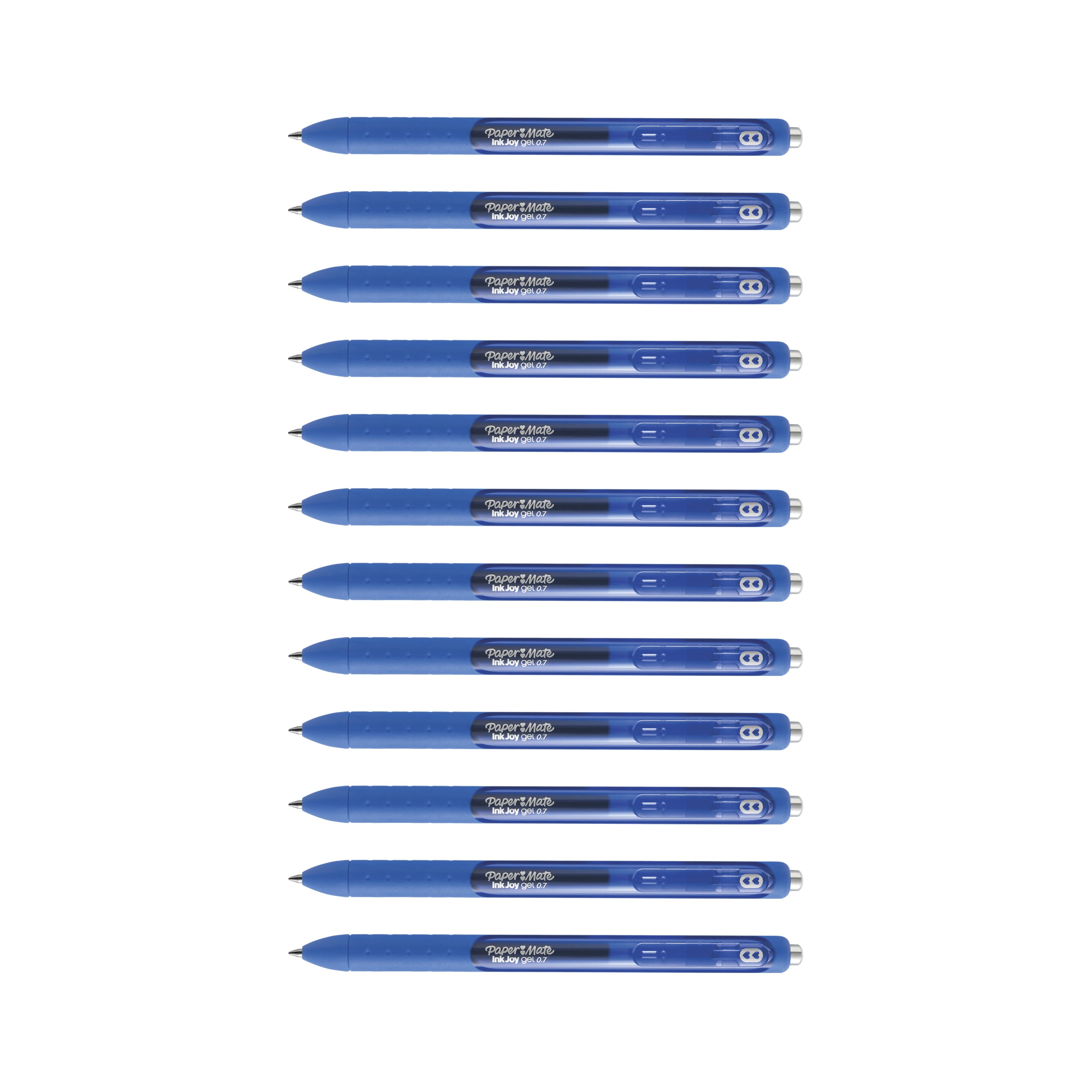 Paper Mate InkJoy Gel Retractable Pens, 0.7mm Medium Point, Blue Ink, 12 Count - Paper Mate - Nimbus Distributors - wholesale and distributors in United States