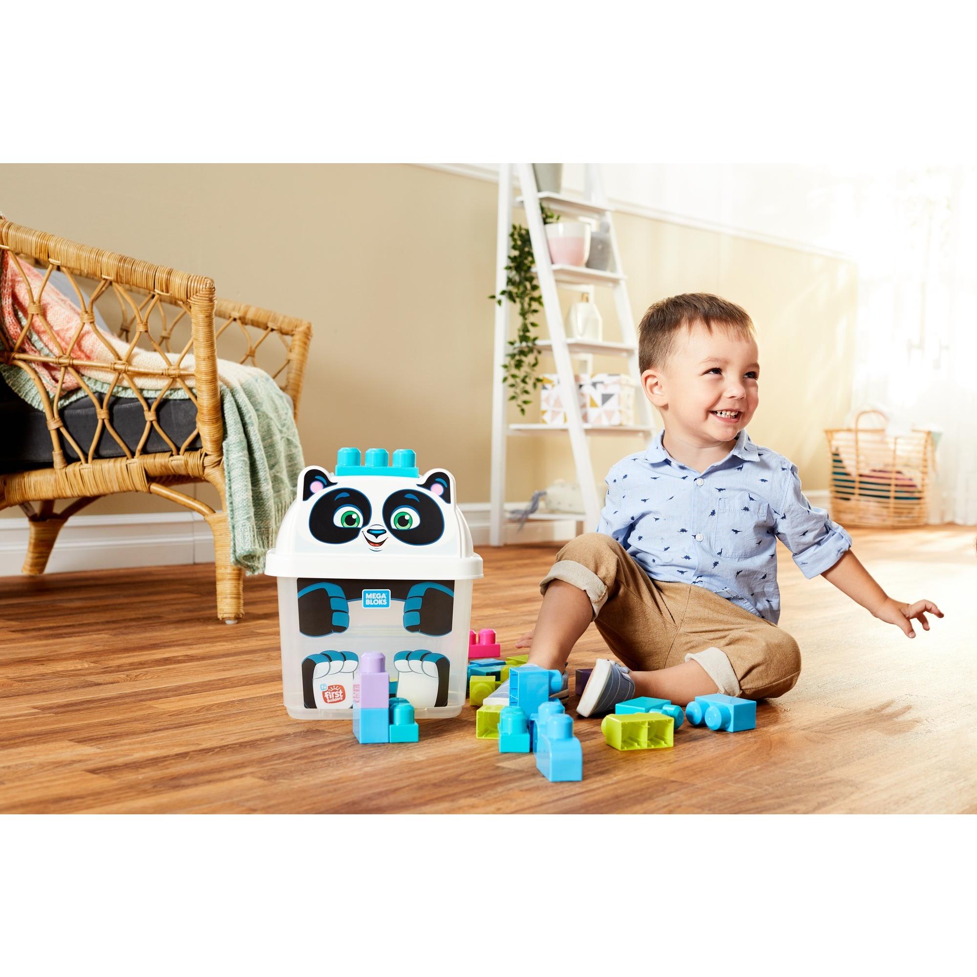 Mega Bloks Playful Panda 25-Piece Building Blocks Set - MEGA BLOKS - Nimbus Distributors - wholesale and distributors in United States