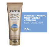 Jergens Natural Glow +FIRMING Sunless Tanning Daily Body Lotion, Fair to Medium Skin Tone, 7.5 fl oz - Jergens - Nimbus Distributors - wholesale and distributors in United States