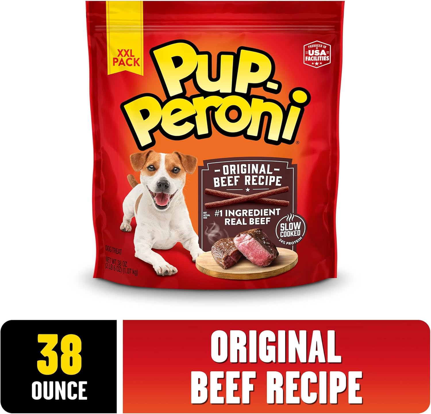 Pup-Peroni Dog Treats, Original Beef Flavor, 38 Ounce, Made with Real Beef - Pup-Peroni - Nimbus Distributors - wholesale and distributors in United States