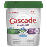 Cascade Platinum ActionPacs Dishwasher Detergent, Fresh Scent, 62 Count - Cascade - Nimbus Distributors - wholesale and distributors in United States