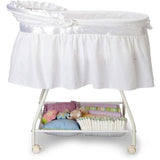 Delta Children Classic Sweet Beginnings Bassinet, White - Delta - Nimbus Distributors - wholesale and distributors in United States