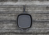 Lodge Cast Iron 10.5" Seasoned Square Grill Pan - Lodge - Nimbus Distributors - wholesale and distributors in United States