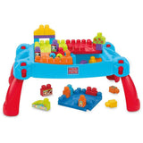 MEGA BLOKS Build n' Learn Table Blocks for Toddlers 1-3, Blue - MEGA BLOKS - Nimbus Distributors - wholesale and distributors in United States