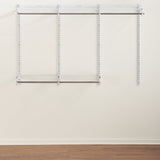 Rubbermaid 3-6ft Steel Expandable Closet Kit Organization Storage Solution, White - Rubbermaid - Nimbus Distributors - wholesale and distributors in United States
