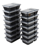 Mainstays 60 Piece Meal Prep Food Storage Containers, 15Pack 1L plus 15Pack 900ml - Mainstays - Nimbus Distributors - wholesale and distributors in United States