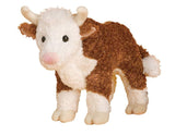 Douglas Cuddle Toys| Tumble Weed the Bull, Plush Hereford Cow Stuffed Animal 8" - Douglas Cuddle Toys - Nimbus Distributors - wholesale and distributors in United States