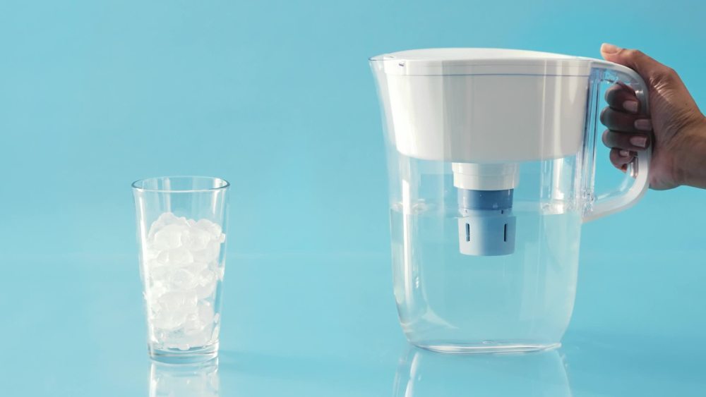 Brita Large 10 Cup Water Filter Pitcher with 1 Standard Filter, Made Without BPA, Huron, Red - Brita - Nimbus Distributors - wholesale and distributors in United States