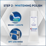 Crest 3D White Brilliance + Whitening Two-Step Toothpaste, Mint, 4.0 oz and 2.3 oz - TheraBreath - Nimbus Distributors - wholesale and distributors in United States
