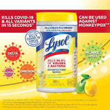Lysol Disinfectant Wipes, Multi-Surface Antibacterial Cleaning Wipes, For Disinfecting and Cleaning, Lemon and Lime Blossom, 240 Count (Pack of 3) - Lysol - Nimbus Distributors - wholesale and distributors in United States
