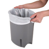 Sterilite 2.6 Gal. Ultra™ StepOn Wastebasket Plastic, Black - Sterilite - Nimbus Distributors - wholesale and distributors in United States