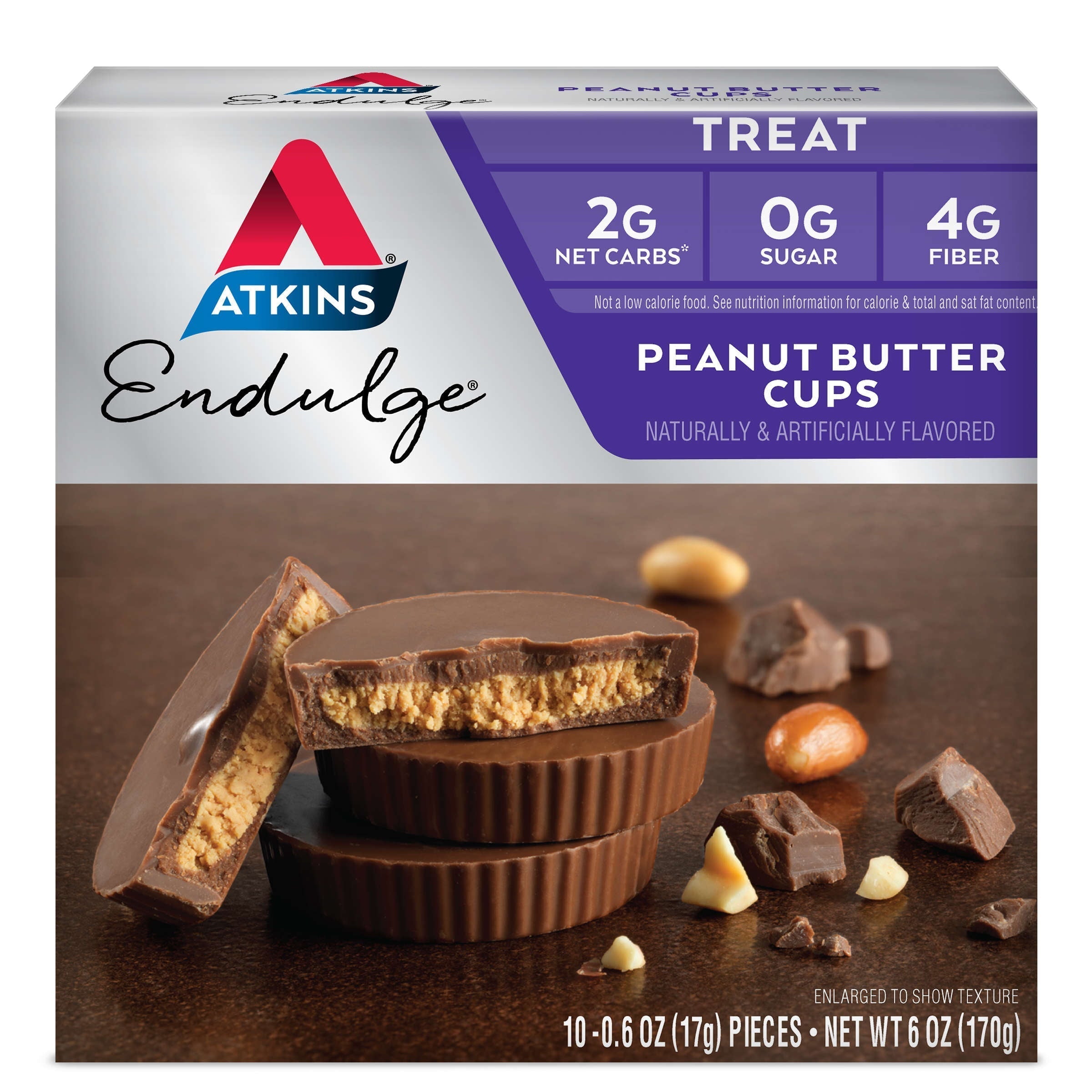 Atkins Endulge Treat, Chocolate Peanut Butter Cups, Keto Friendly, 10 Count - Atkins - Nimbus Distributors - wholesale and distributors in United States