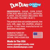 Dum Dums Original Flavor Mix Lollipops Candy, 300 Count - Dum-Dums - Nimbus Distributors - wholesale and distributors in United States