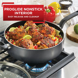 T-fal Easy Care Nonstick Cookware, Jumbo Cooker, 5 Quart, Grey - T-fal - Nimbus Distributors - wholesale and distributors in United States