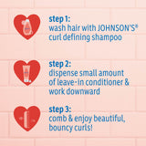 Johnson's Kids, Curl Defining Leave-In Conditioner, Tear-Free, 6.8 FL OZ - Johnson's - Nimbus Distributors - wholesale and distributors in United States